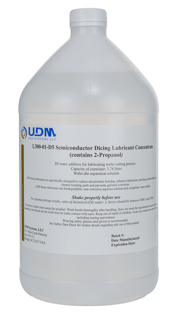 UDM L300 D5 Wafer Dicing Lubricant